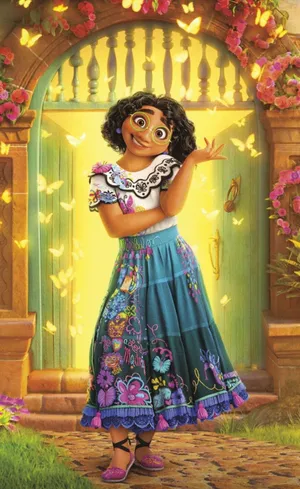 Download Disney Encanto Dolores Anime Art Wallpaper