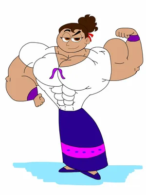 Encanto Strong Woman Drawing Wallpaper