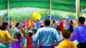 Enchanted Autumn Forest Path Wallpaper