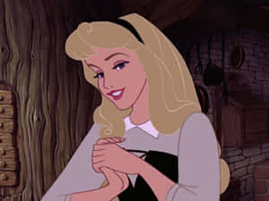 Enchanted Sleep: Princess Aurora From Disney's Sleeping Beauty Wallpaper