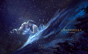 Enchanting Cinderella-prince Charming Wallpaper