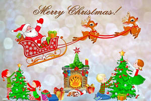 Enchanting Forest Invitation Wallpaper