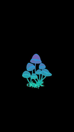 Enchanting Glow In The Dark Galaxy Wallpaper