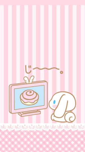 Enchanting Portrait Of Cinnamoroll In A Wholesome Environment Wallpaper