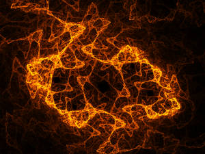 Energy Fiery Pattern Wallpaper