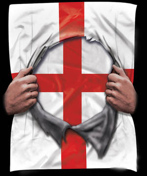 England Flag Graphic Art Wallpaper