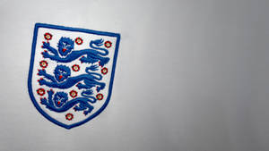 England Football Embroidered Crest Wallpaper