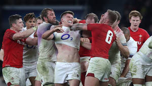 England Versus Wales Rugby Wallpaper
