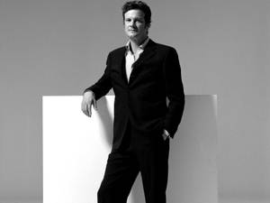 English Actor Colin Firth As Featured In Esquire Magazine. Wallpaper
