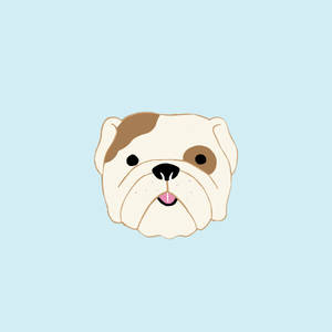 English Bulldog Artwork Wallpaper