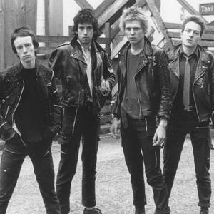 English Rock Band The Clash Posing For The 1979 Photoshoot Wallpaper