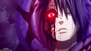 Engrossed In The Heat Of Battle - Obito Uchiha Wallpaper