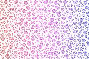 Enhance The Look Of Your Phone With This Vibrant Tumblr Pattern Wallpaper. Wallpaper