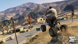 Enhance Your Gaming Experience With Grand Theft Auto V Wallpaper