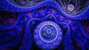 Enhance Your Wardrobe With This Beautiful Purple Tie Dye Pattern. Wallpaper