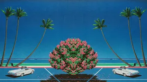 Enjoy A Blue Aesthetic On Your Laptop Wallpaper