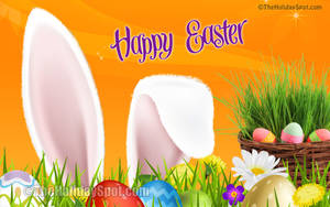 Enjoy A Hop To Happiness This Easter Wallpaper