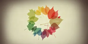 Enjoy A Stunning View Of The Sunset In Autumn Wallpaper