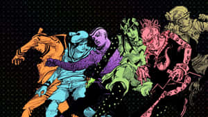Enjoy A Stylish Desktop With Jojo Wallpaper Wallpaper
