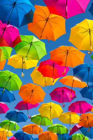 Enjoy And Express Your Style With The Colorful Phone Wallpaper