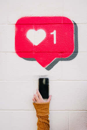 Enjoy And Share With Friends Using Social Media Apps Wallpaper