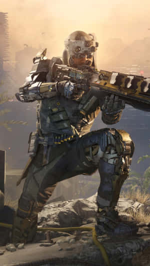 Enjoy Call Of Duty Black Ops' Great Graphics On Your Iphone Wallpaper