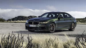 Enjoy Luxury With The Bmw M5 Wallpaper