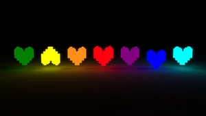 Enjoy The Adorable Characters Of Undertale On Your Desktop Wallpaper