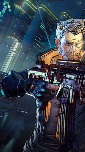 Enjoy The Adventure Of Borderlands Anywhere On Your Iphone Wallpaper