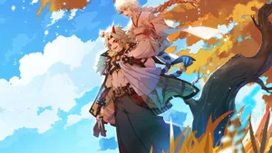 Enjoy The Adventure Of Genshin Impact With Itto Wallpaper