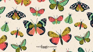 Enjoy The Beauty Of Spring With This Aesthetic Desktop Wallpaper Wallpaper