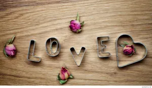 Enjoy The Beauty Of True Love Wallpaper