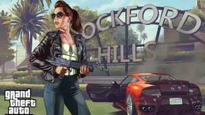 Enjoy The Best Graphics Of Gta 5 On A 2560x1440 Screen. Wallpaper