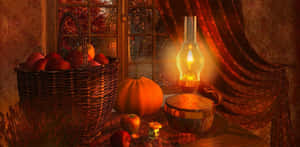 Enjoy The Changing Leaves With A Cozy Fall Desktop Wallpaper