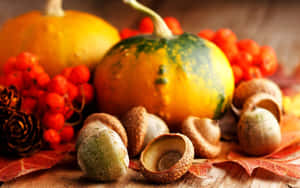 Enjoy The Inviting Flavors Of Fall With This Delicious Pumpkin Recipe! Wallpaper