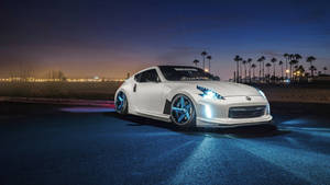 Enjoy The Premium Sporty Feel With The Nissan 370z Wallpaper