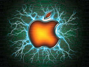 Enjoy The Sweet And Tangy Taste Of Cool Apple! Wallpaper