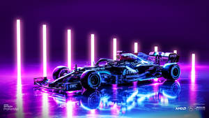 Enjoy The Thrill Of A Formula 1 Race Wallpaper