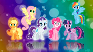 Enjoy The Vibrant Colors Of My Little Pony, Right On Your Desktop! Wallpaper
