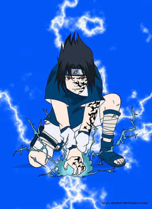 Enjoy This Cute Version Of Sasuke Uchiha! Wallpaper
