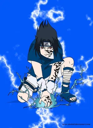Enjoy This Cute Version Of Sasuke Uchiha! Wallpaper