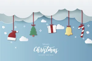 Enjoy This Festive Season With This Cute, Simple Christmas Illustration. Wallpaper