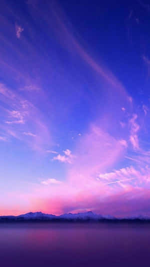 Enjoying The Beauty Of The Blue Sky Wallpaper