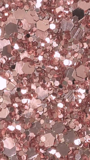 Enjoying The Soft Pastel Tones Of Pink Rose Gold Wallpaper