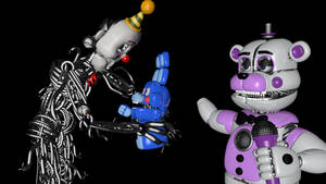 Ennard And Bon Bon Wallpaper