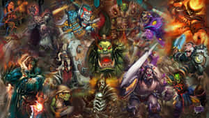 Enraged Grom Hellscream Hearthstone Desktop Wallpaper