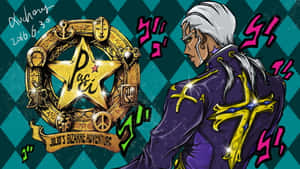 Enrico Pucci Glancing Over Shoulder Wallpaper