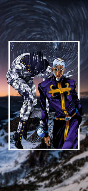 Enrico Pucci Prepares To Meet His Destiny Wallpaper