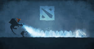 Enter The Great Battle With Dota Wallpaper