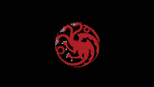 Enthralling Three-headed Dragon Logo For Iphone Wallpaper Wallpaper